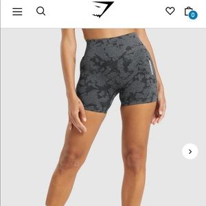 ISO GYMSHARK CAMO SHORTS